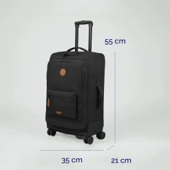 Weichschalenkoffer mit 4 Rollen S Cagliari