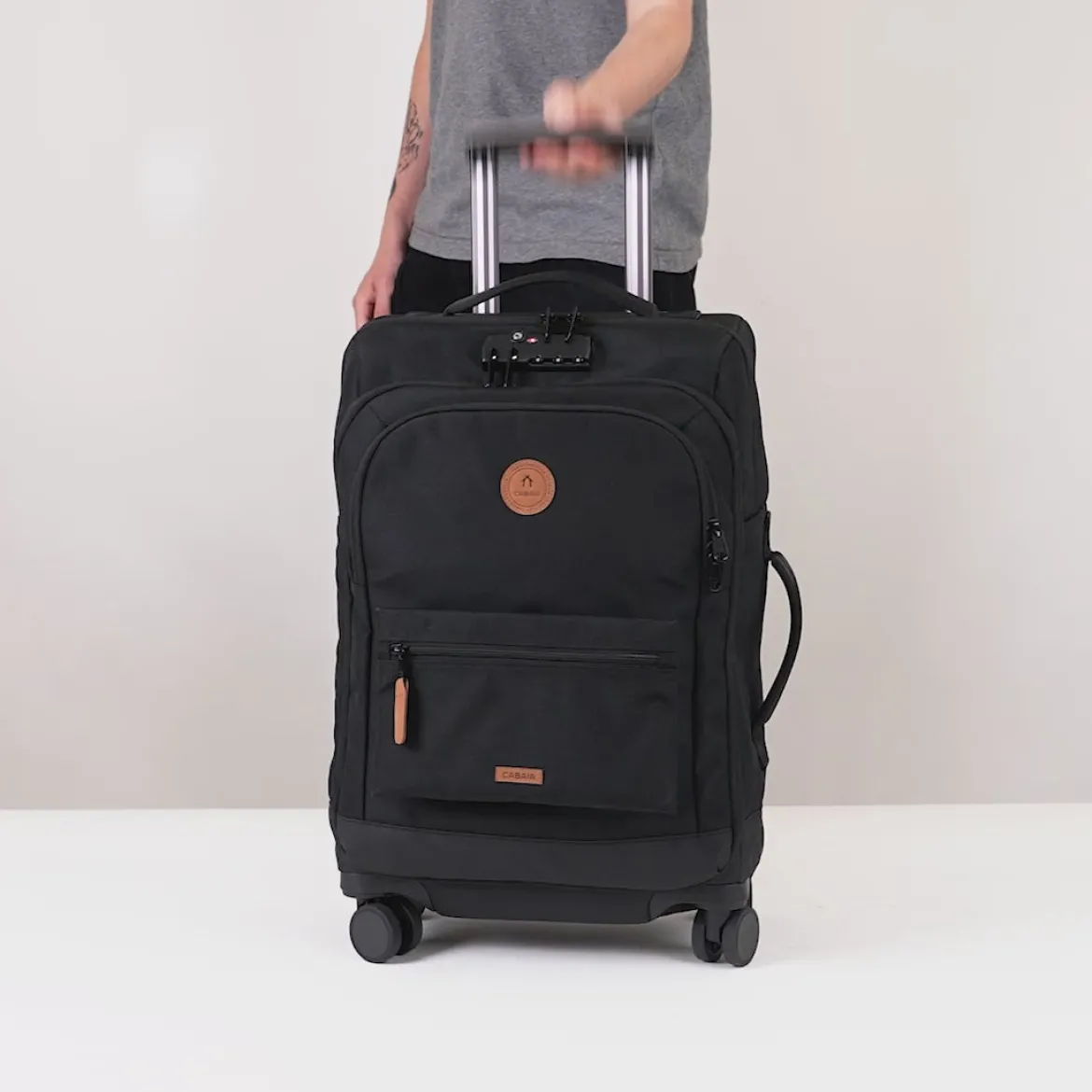 Weichschalenkoffer mit 4 Rollen S Berlin